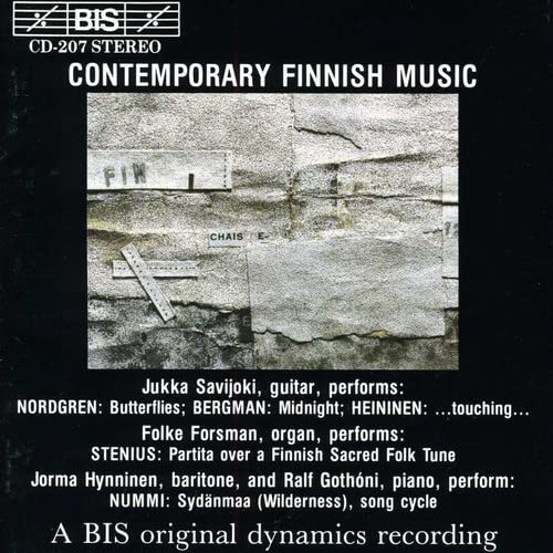 Jukka Savijoki - CONTEMPORARY FINNISH MUSIC - Import CD