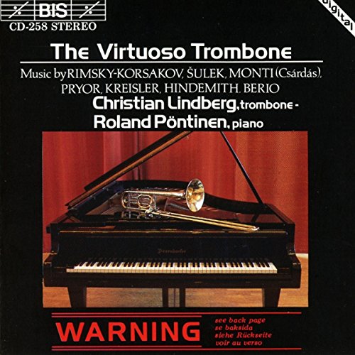 BERIO LUCIANO / HINDEMITH PAU - VIRTUOSO TROMBONE - Import CD