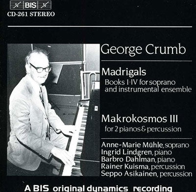 Musica Varia - Crumb: Madrigals, Makrokosmos III - Import CD