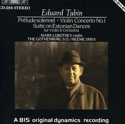 Neeme Jarvi - VIOLIN CTO 1/PRELUDE SOLENNEL/ETC:TUBIN - Import CD