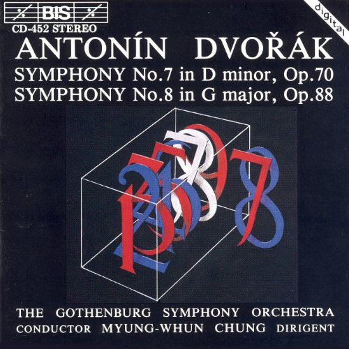 Dvorak, Antonin(1841-1904) - Sym.7, 8: Myung-whun Chung / Gothenburg.so - Import CD