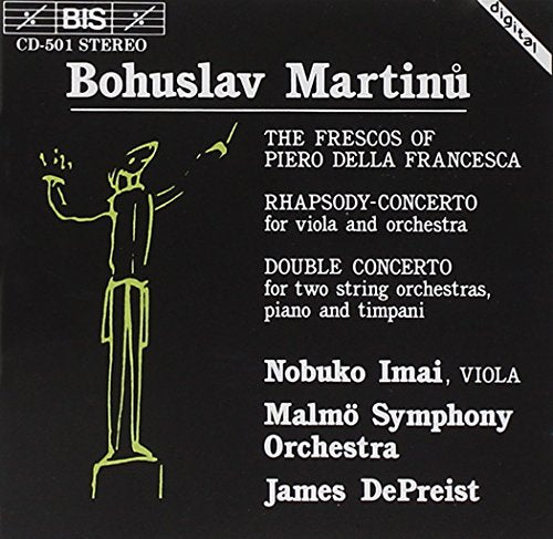 Martinu (1890-1959) - Rhapsody-concerto, etc : Nobuko Imai, Depreist / Malmo.so - Import CD