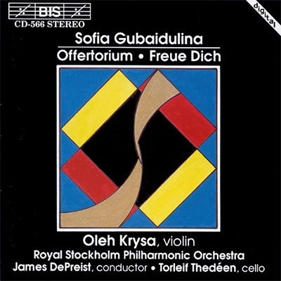 Oleg Krysa - Gubaidulina: Offertorium / Rejoice - Import CD