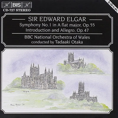 Tadaaki Otaka - Elgar: Symphony 1 / Introduction & Allegro for Strings - Import CD