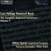 Bach, c.p.e. / Spanyi / Szuts / Concerto Armonico - C. P. E. Bach: Complete Keyboard Concertos Vol 4 / Spanyi - Import CD