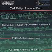 Bach, c.p.e. / Spanyi - C.P.E. Bach: Complete Keyboard Concertos Vol 6 / Spanyi - Import CD