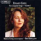 Monica Groop - Grieg: Songs, Vol. 2 - Import CD