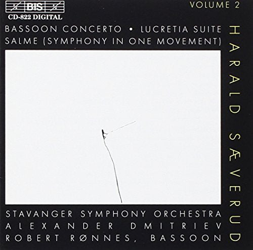 Saeverud (1897-1992) - Lucretia Suite, Salme, Bosson Concerto: Dmitriev / Stavanger.so, Ronnes(Fg) - Import CD