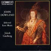 Jakob Lindberg - Dowland: Selected Lute Music - Import CD