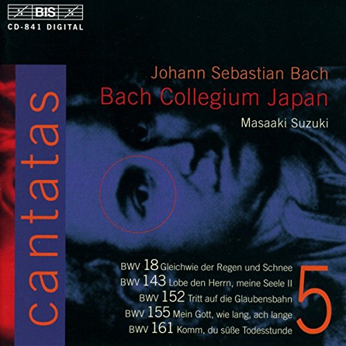 Bach (1685-1750) - Cantata.18, 161, 155, 152, 143: Suzuki / Bach Collegium Japan - Import CD