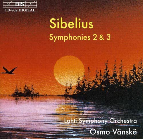 Sibelius (1865-1957) - Sym.2, 3: Vanska / Lahti.so - Import CD