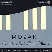 Ronald Brautigam - Mozart: Complete Solo Piano Music Vol 8 / Ronald Brautigam - Import CD