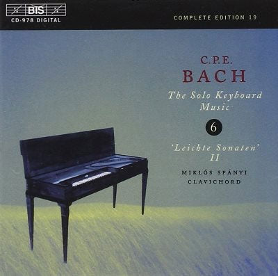 Miklos Spanyi - C P E Bachsolo Keyboard Music Vol 6 - Import CD
