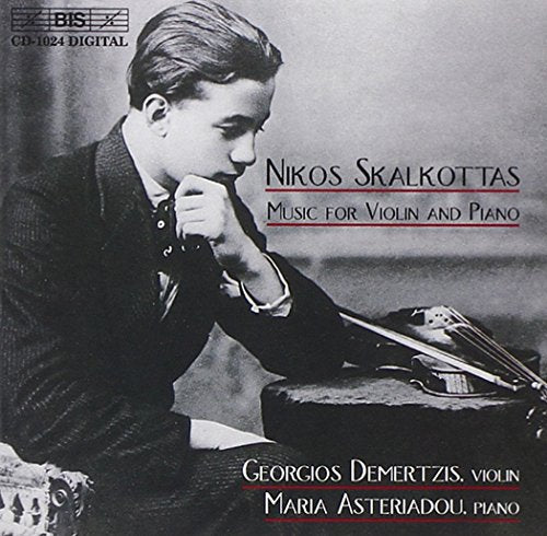 Skalkottas, Nikos (1904-1949) - Works For Violin & Pino: Demertzis(Vn) - Import CD