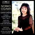 Noriko Ogawa - Saint-Saens: Piano Concertos No.1 & 2 - Import CD