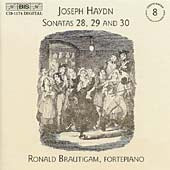 Ronald Brautigam - Haydn: Cpte Solo Keyboard Music, vol 8 - Sonatas 28, 29 & 30 / Brautigam - Import CD