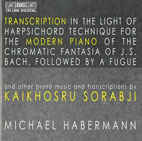 Sorabji (1892-1988) - Transcriptions: M.habermann(P) - Import CD