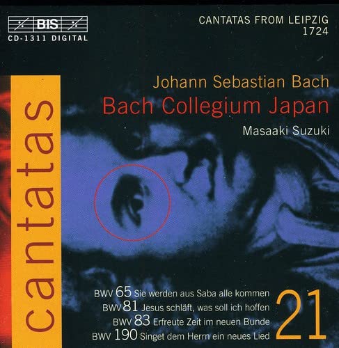 Bach (1685-1750) - Cantata.65, 81, 83, 190鈴木雅明suzuki / Bach Collegium Japan Vol.21 - Import CD