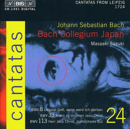 Bach (1685-1750) - Cantata.8, 33, 113: 鈴木雅明suzuki / Bach Collegium Japan Vol.24 - Import CD