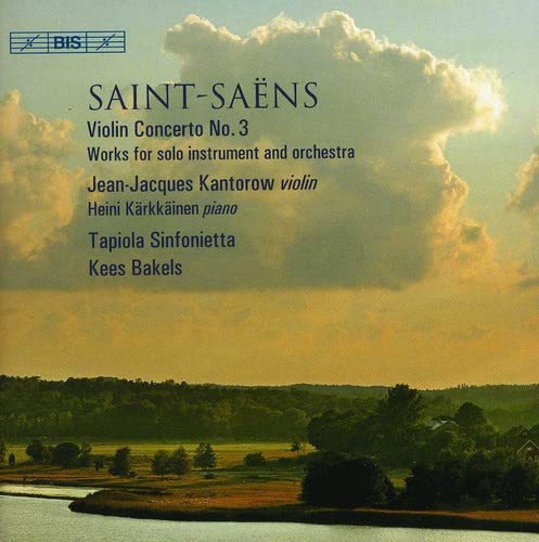 Camille Saint-Saens - SAINT-SAENS:VIOLIN CONCERTO NO.3/WEDDING CAKE/ALLEGRO APPASSIONATO/ETC:JEAN-JACQUES KANTOROW(vn/cond)/HEINI KARKKAINEN(p)/TAPIOLA SINFONIETTA/ETC - Import CD