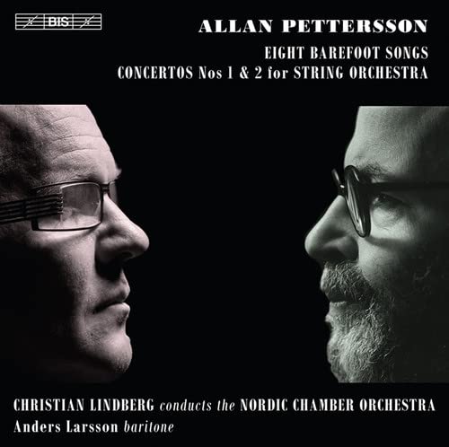 Pettersson, Gustav Allan (1911-1980) - Concerto For Strings, 1, 2, Barefoot Songs: C.lindberg / Nordic Co A.lasson(Br) - Import CD