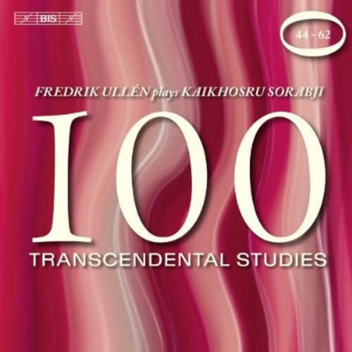 Sorabji (1892-1988) - Transcendental Studies Nos.44-62 : Fredrik Ullen(P) - Import CD
