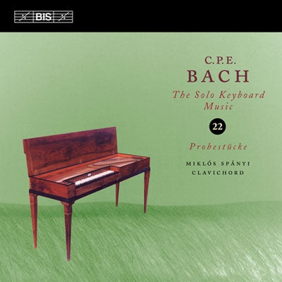Miklos Spanyi - C.P.E.Bach: Solo Keyboard Music Vol.22 - Import CD