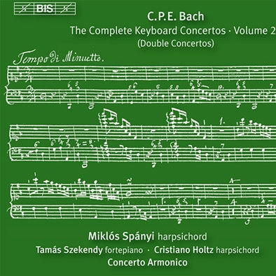 Miklos Spanyi - C.P.E.Bach: The Complete Keyboard Concertos Vol.20 - Import CD