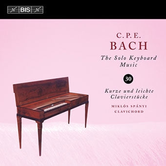 Miklos Spanyi - C.P.E.Bach: The Solo Keybord Music Vol.30 - Import CD