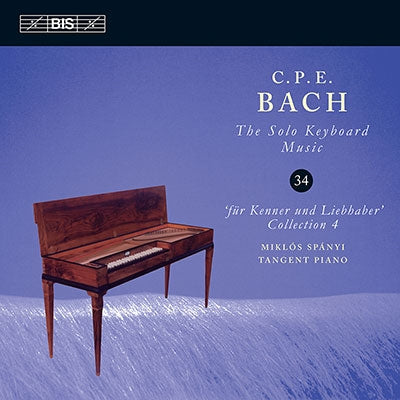 Bach, C.P.E / Spanyi - Solo Keyboard Music 34 - Import CD