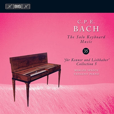 Miklos Spanyi - C.P.E.Bach: Solo Keyboard Music Vol.35 - Import CD