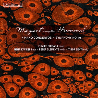Fumiko Shiraga - Mozart Arranged by Hummel - Import 4 CD