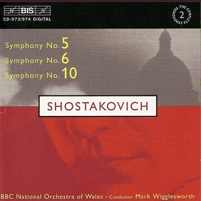 WIGGLESWORTH, BBC NATIONAL O OF - SYM 5/6/10:SHOSTAKOVICH - Import 2 CD