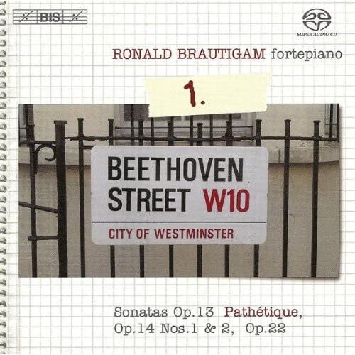 Beethoven (1770-1827) - Complete Piano Works Vol.1-sonata.8, 9, 10, 11: Brautigam - Import SACD Hybrid