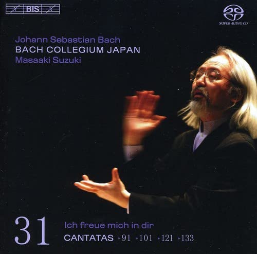 Bach (1685-1750) - Cantata.91, 101, 121, 133: Suzuki鈴木雅明 / Bach Collegium Japan 31 - Import SACD Hybrid
