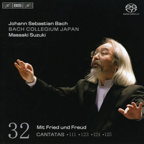 Bach (1685-1750) - Cantata.111, 123, 124, 125: Suzuki鈴木雅明 / Bach Collegium Japan 32 - Import SACD Hybrid