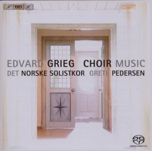 Grieg (1843-1907) - A Capella Choral Works: Pedersen / Norwegian Solists' Cho - Import SACD Hybrid