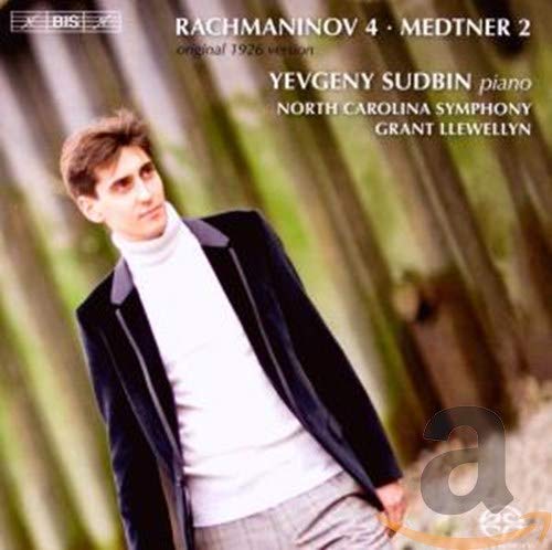 Rachmaninov, Sergei (1873-1943) - Rachmaninov Piano Concerto No.4 -original version, Medtner Concerto No.2 : Sudbin, Llewellyn / North Carolina Symphony - Import SACD Hybrid