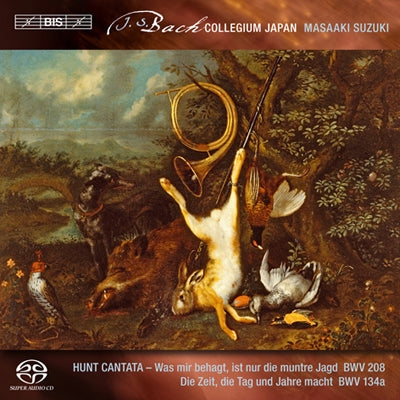 Masaaki Suzuki - J.S.Bach: Secular Cantatas Vol.2 - BWV.1046a-1, BWV.208, BWV.134a - Import SACD Hybrid