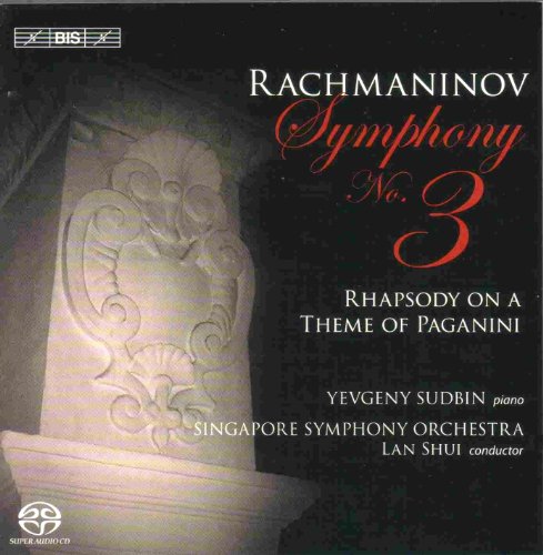 Rachmaninov, Sergei (1873-1943) - Symphony No.3, Paganini Rhapsody : Lan Shui / Singapore Symphony Orchestra, Sudbin(P)(Hybrid) - Import SACD Hybrid