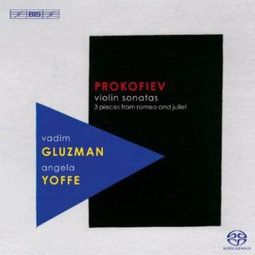 Prokofiev (1891-1953) - Violin Sonatas Nos.1, 2, from Romeo & Juliet : Gluzman(Vn)A.Yoffe(P)(Hybrid) - Import SACD Hybrid