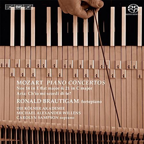 Mozart (1756-1791) - Piano Concertos Nos.14, 21, Aria K.505 : Brautigam(Fp)Willens / Kolner Akademie, Sampson(S)(Hybrid) - Import SACD Hybrid