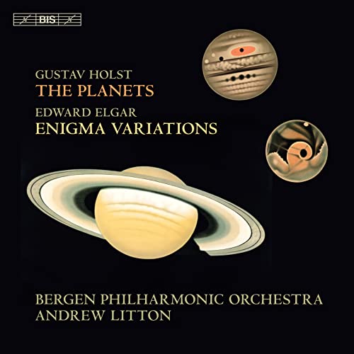 Holst, Gustav (1874-1934) - Holst The Planets, Elgar Enigma Variations : Andrew Litton / Bergen Philharmonic - Import SACD Hybrid