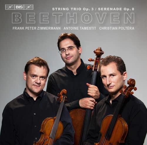 Beethoven (1770-1827) - String Trio No.1, Serenade Op.8 : Trio Zimmermann (Hybrid) - Import SACD Hybrid