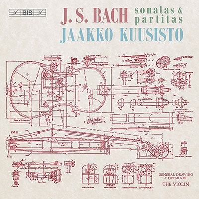 Bach (1685-1750) - Sonatas & Partitas for Solo Violin : Jaakko Kuusisto (2SACD)(Hybrid) - Import 2 SACD Hybrid