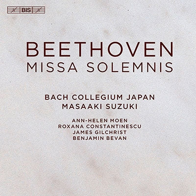 Masaaki Suzuki - Beethoven: Missa Solemnis - Import SACD Hybrid