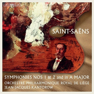 Saint-Saens (1835-1921) - Symphony in A, Symphonies  Nos.1, 2 : Jean-Jacques Kantorow / Liege Philharmonic - Import SACD Hybrid