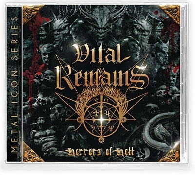 Vital Remains  -  Horrors Of Hell  -  Import CD Limited Edition
