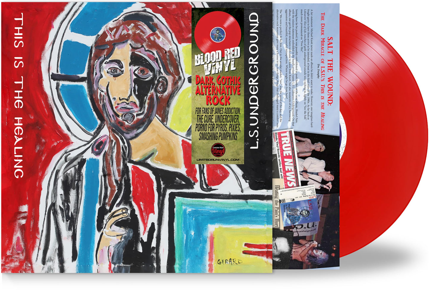 L.S. Underground - This Is The Healing (35th Anniversary) - Import Colored Vinyl LP Recurd Limited Edition