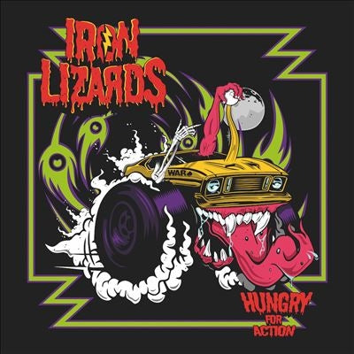 Iron Lizards - Hungry for Action - Import Red Vinyl LP Record Limited Edition